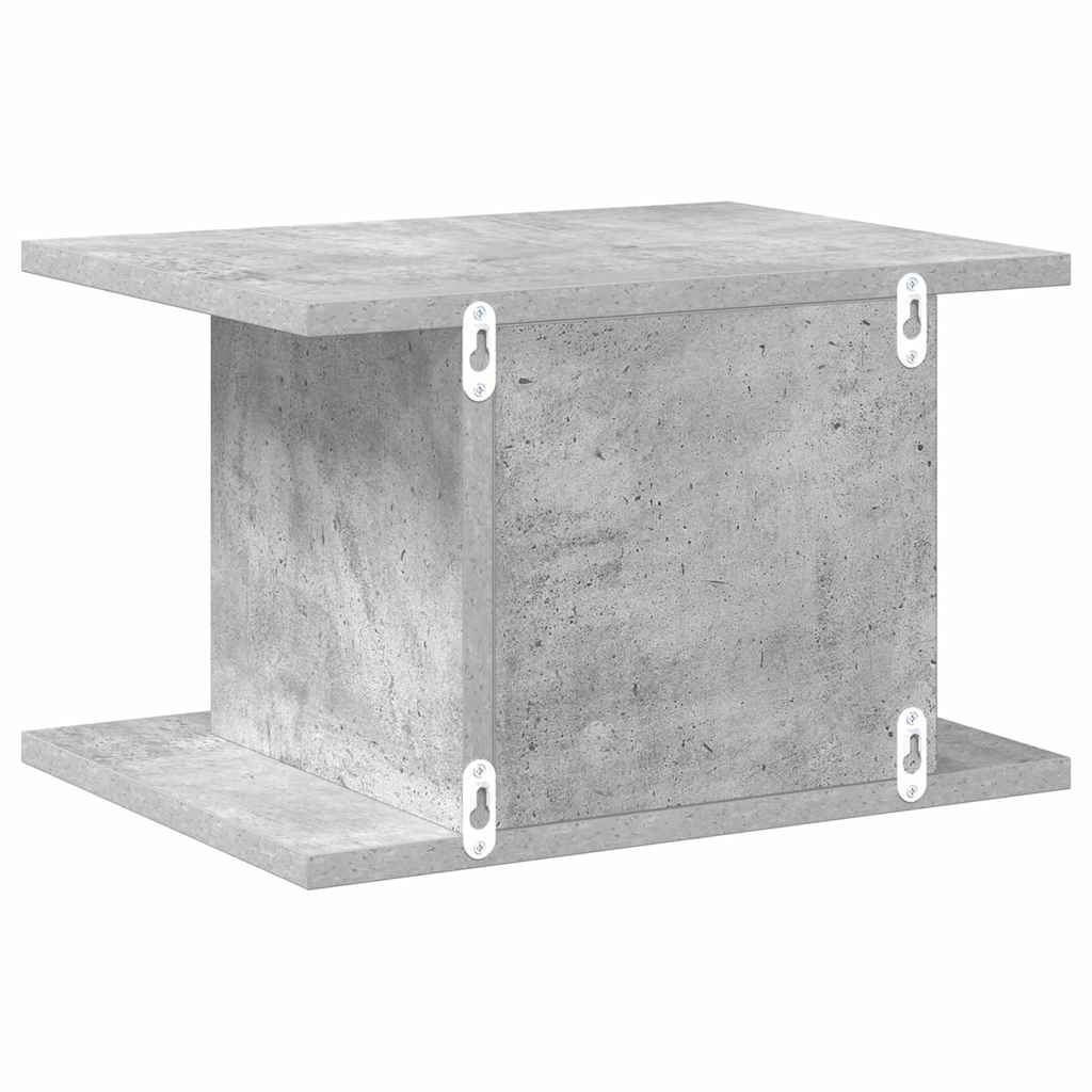 Nachttisch Beton Grau 40 x 30 x 25 cm Holzwerkstoff