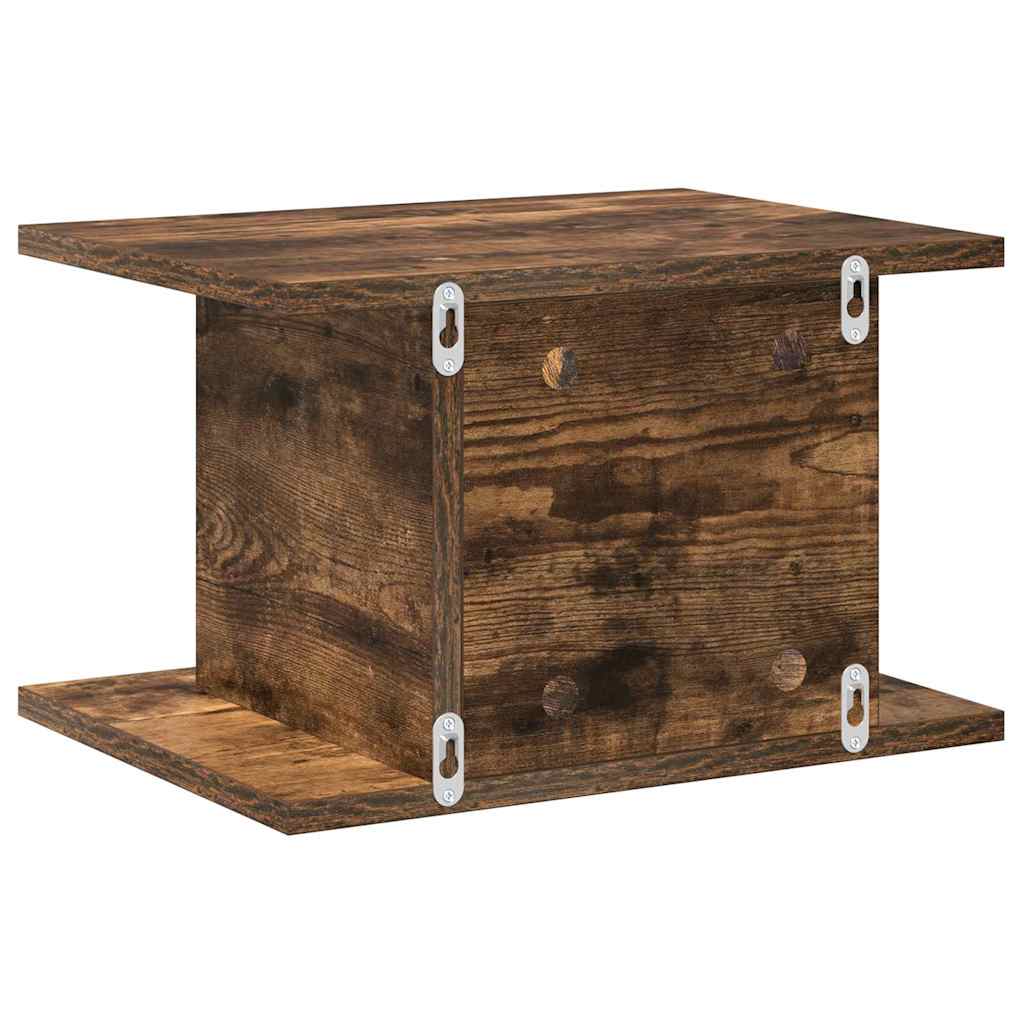 Nachttisch Geräucherte Eiche 40 x 30 x 25 cm Holzwerkstoff