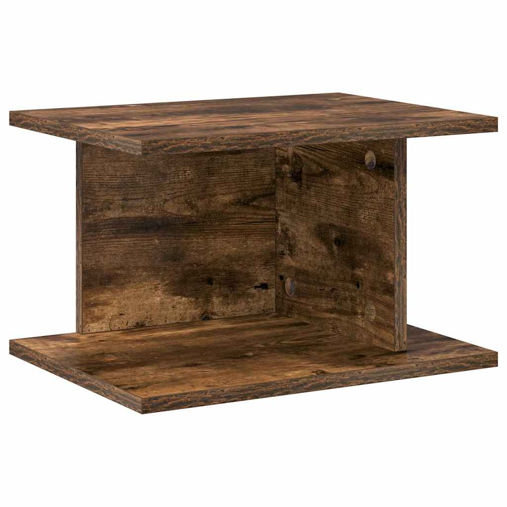 Nachttisch 2 pcs Geräucherte Eiche 40 x 30 x 25 cm