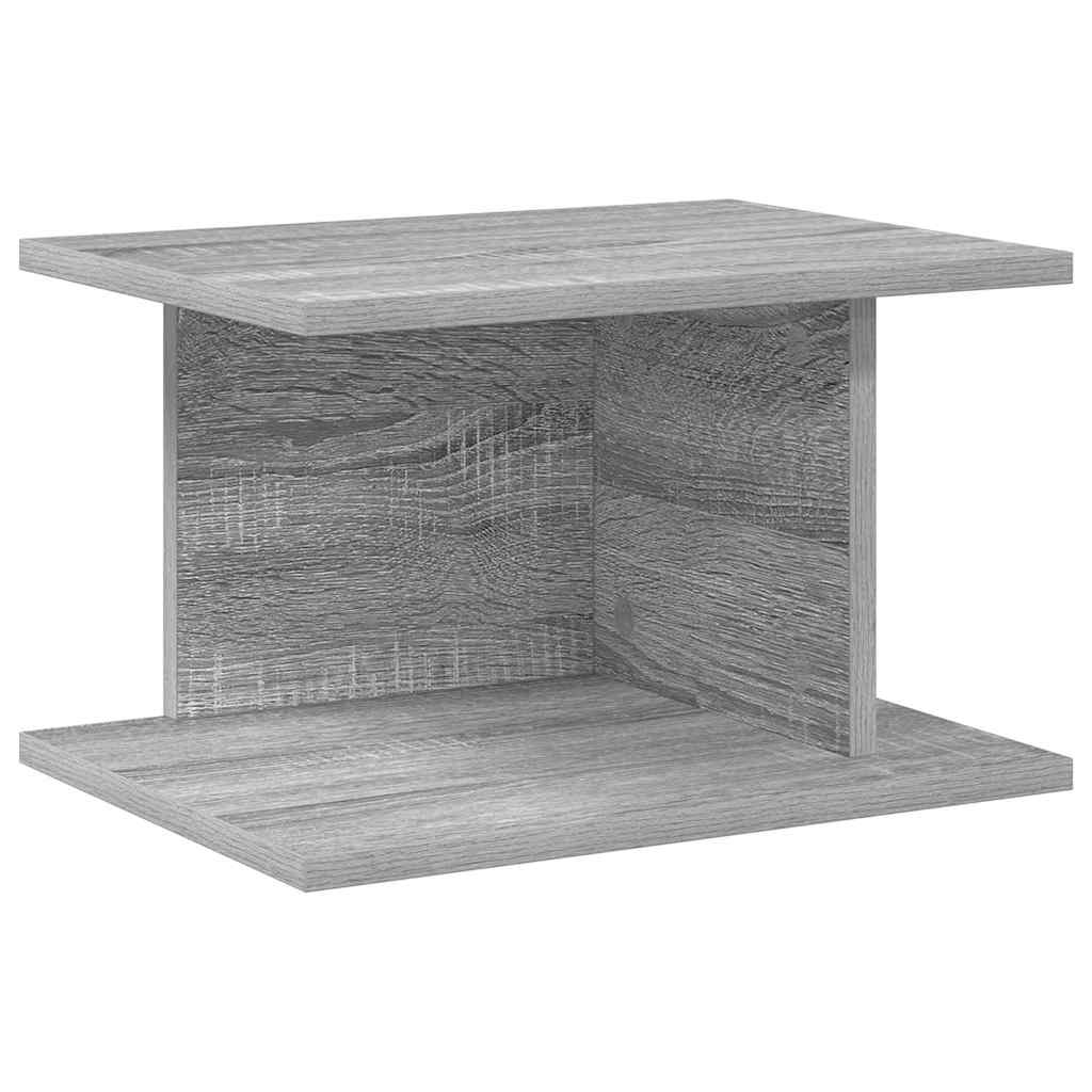 Nachttisch Graues Sonoma 40 x 30 x 25 cm Holzwerkstoff