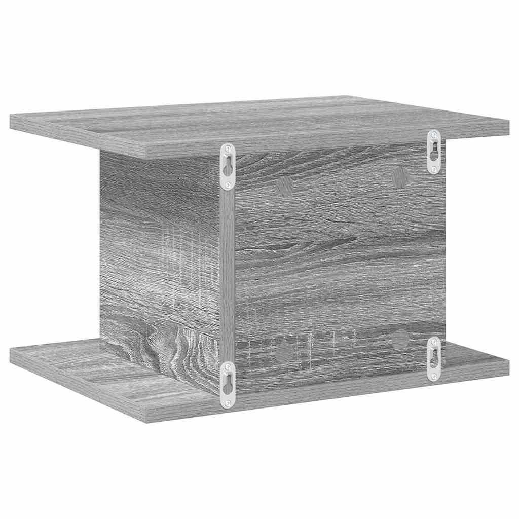 Nachttisch 2 pcs Graues Sonoma 40 x 30 x 25 cm Holzwerkstoff