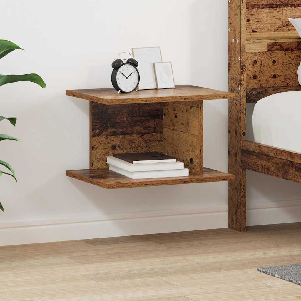 Nachttisch Altholz 40 x 30 x 25 cm Holzwerkstoff