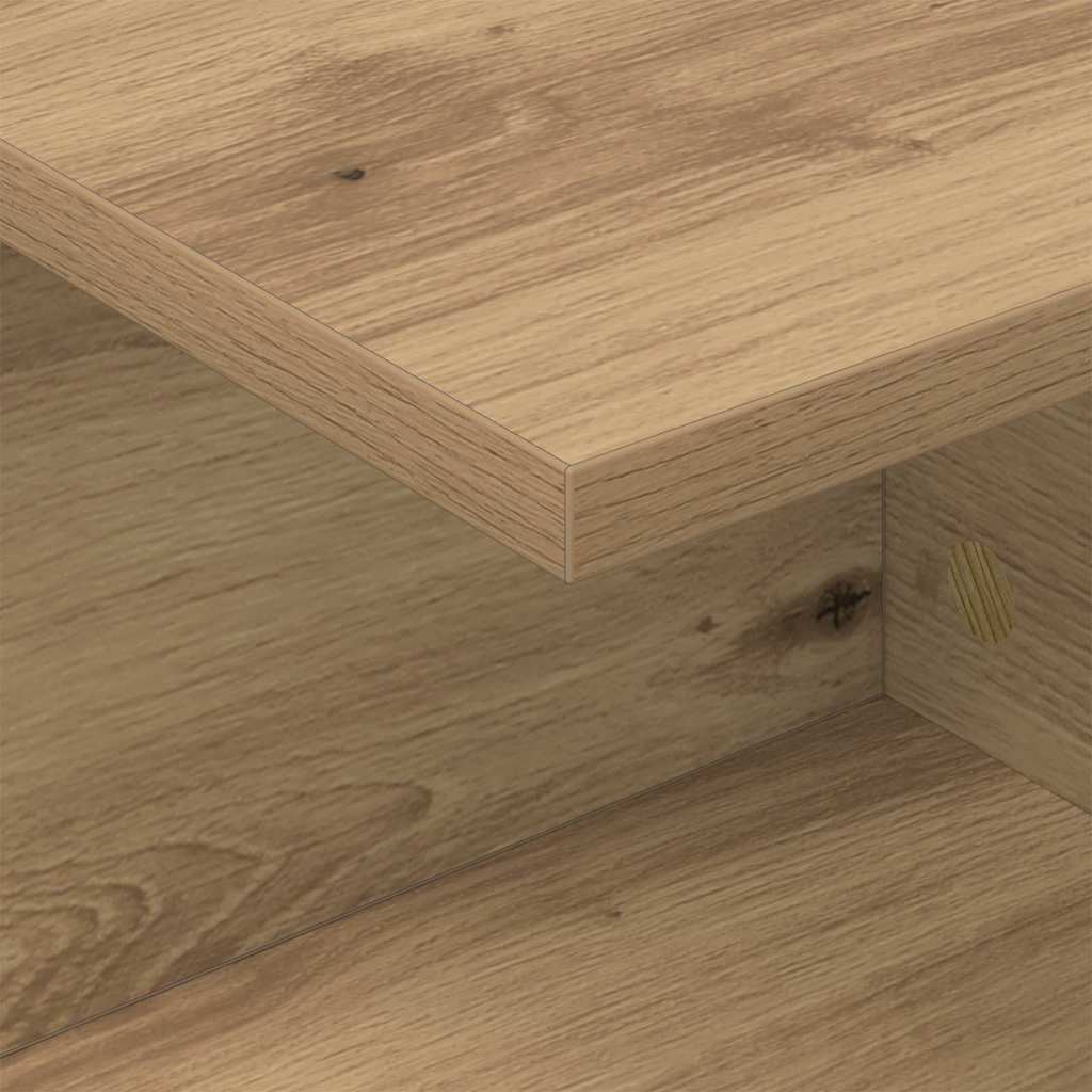 Nachttisch 2 pcs Artisan-Eiche 40 x 30 x 25 cm Holzwerkstoff
