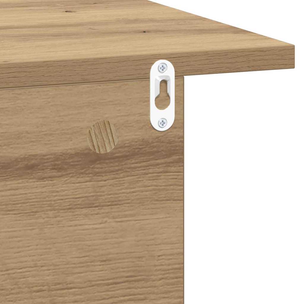 Nachttisch 2 pcs Artisan-Eiche 40 x 30 x 25 cm Holzwerkstoff