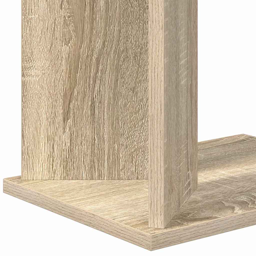 Beistelltisch Sonoma-Eiche 35 x 25 x 50 cm Holzwerkstoff