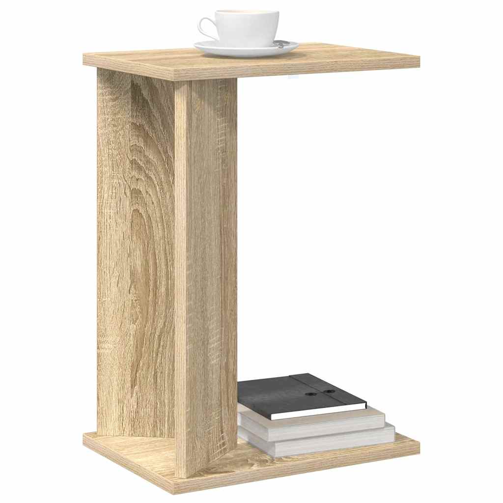 Beistelltisch Sonoma-Eiche 35 x 25 x 50 cm Holzwerkstoff