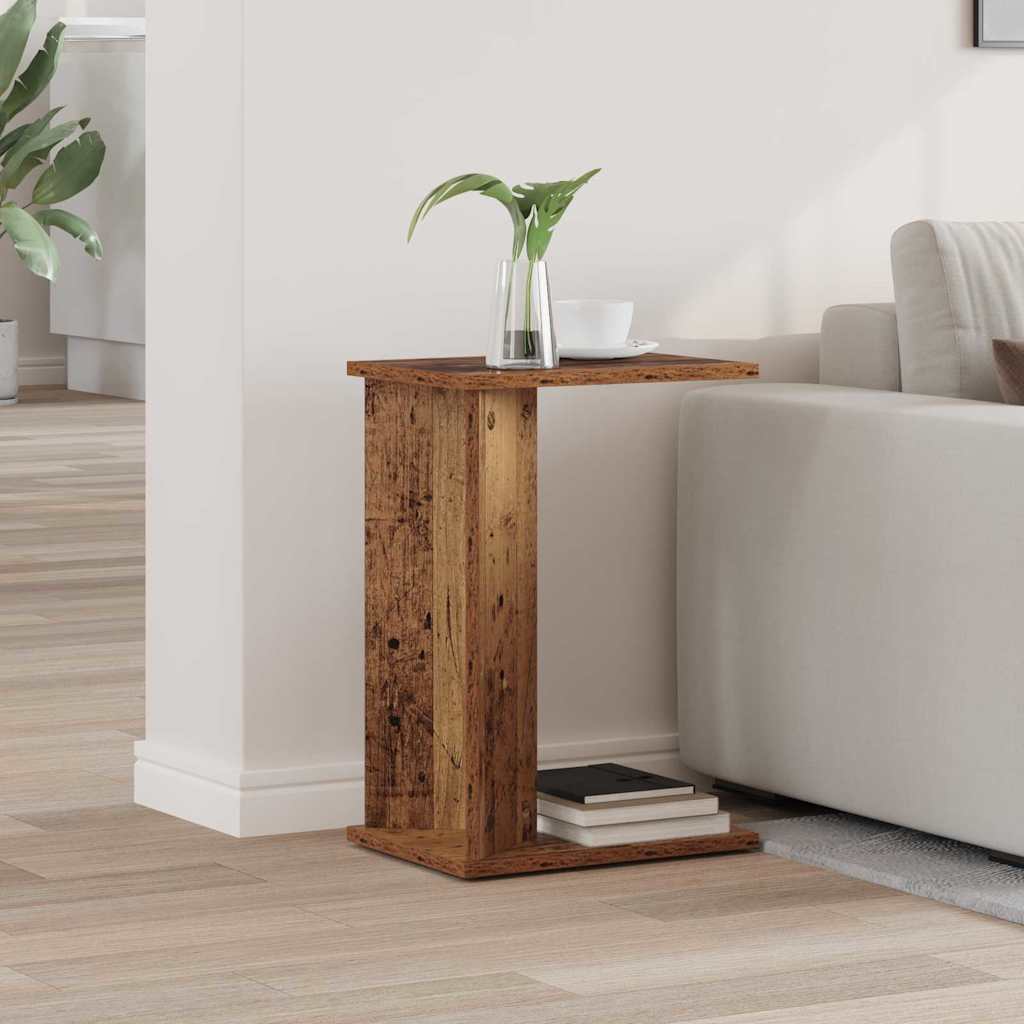Beistelltisch Altholz 35 x 25 x 50 cm Holzwerkstoff