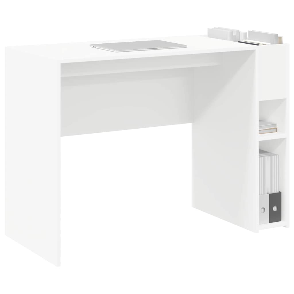 Schreibtisch Weiß 109 x 50 x 78 cm Holzwerkstoff