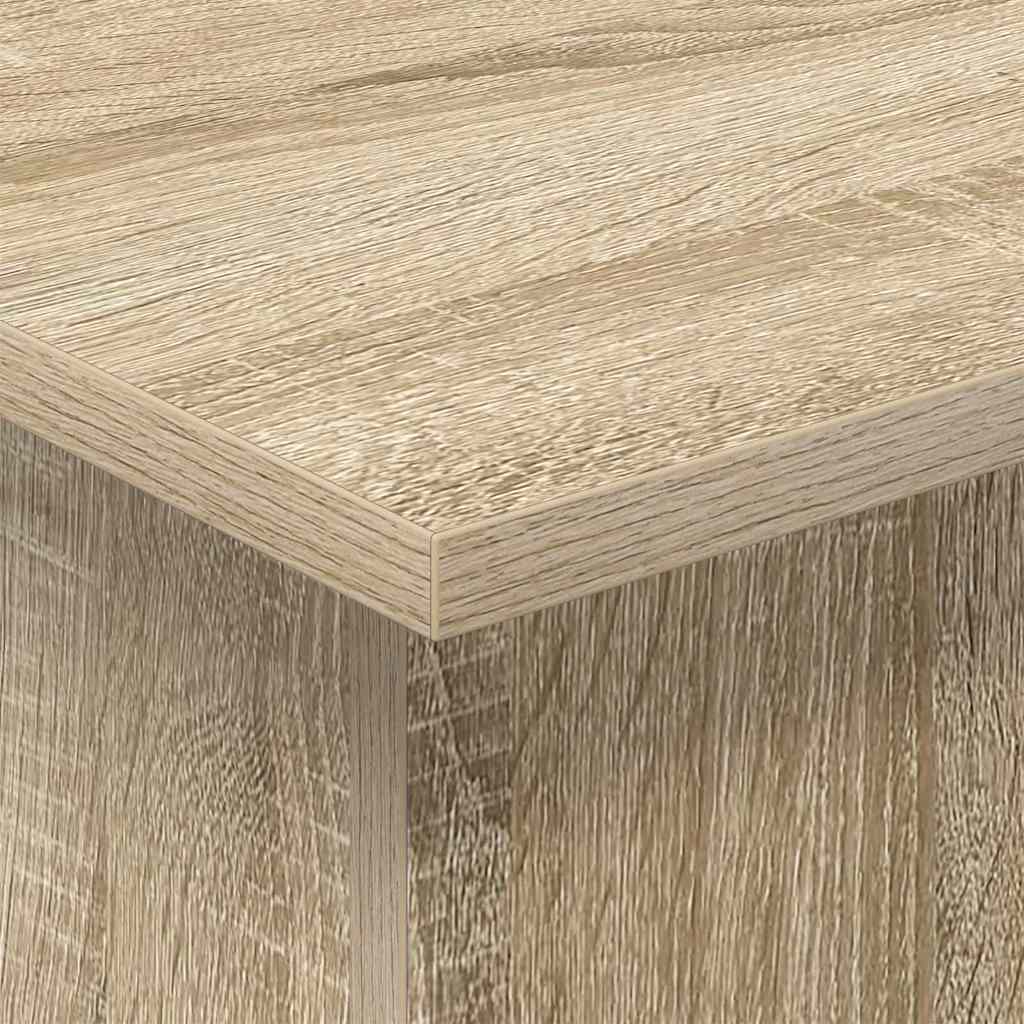 Beistelltisch Sonoma-Eiche 35,5 x 35 x 40 cm Holzwerkstoff