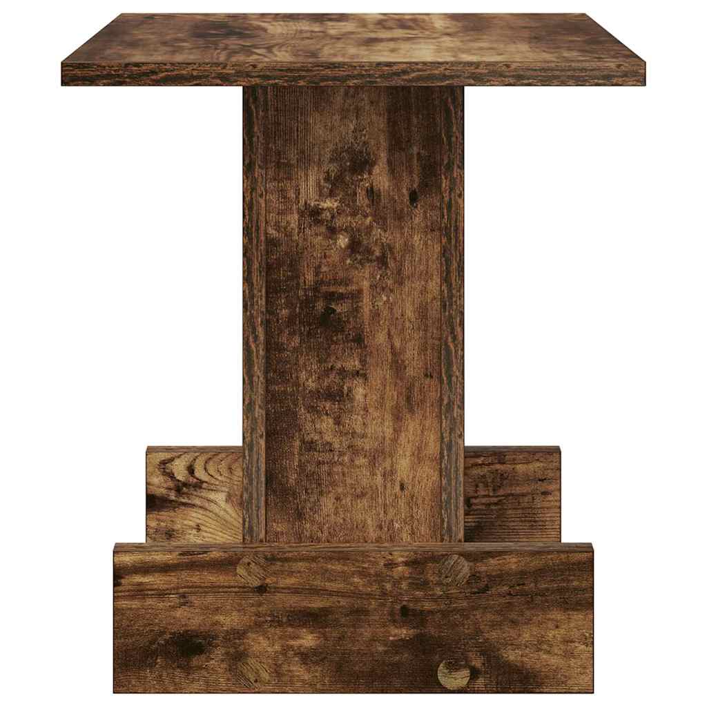 Beistelltisch Geräucherte Eiche 35,5 x 35 x 40 cm Holzwerkstoff