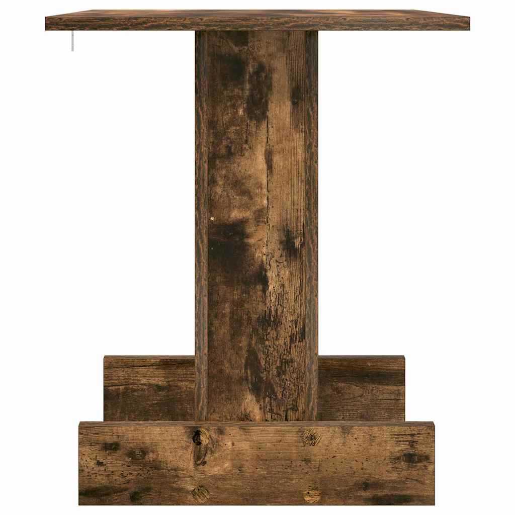 Beistelltisch Geräucherte Eiche 44,5 x 45 x 55 cm Holzwerkstoff