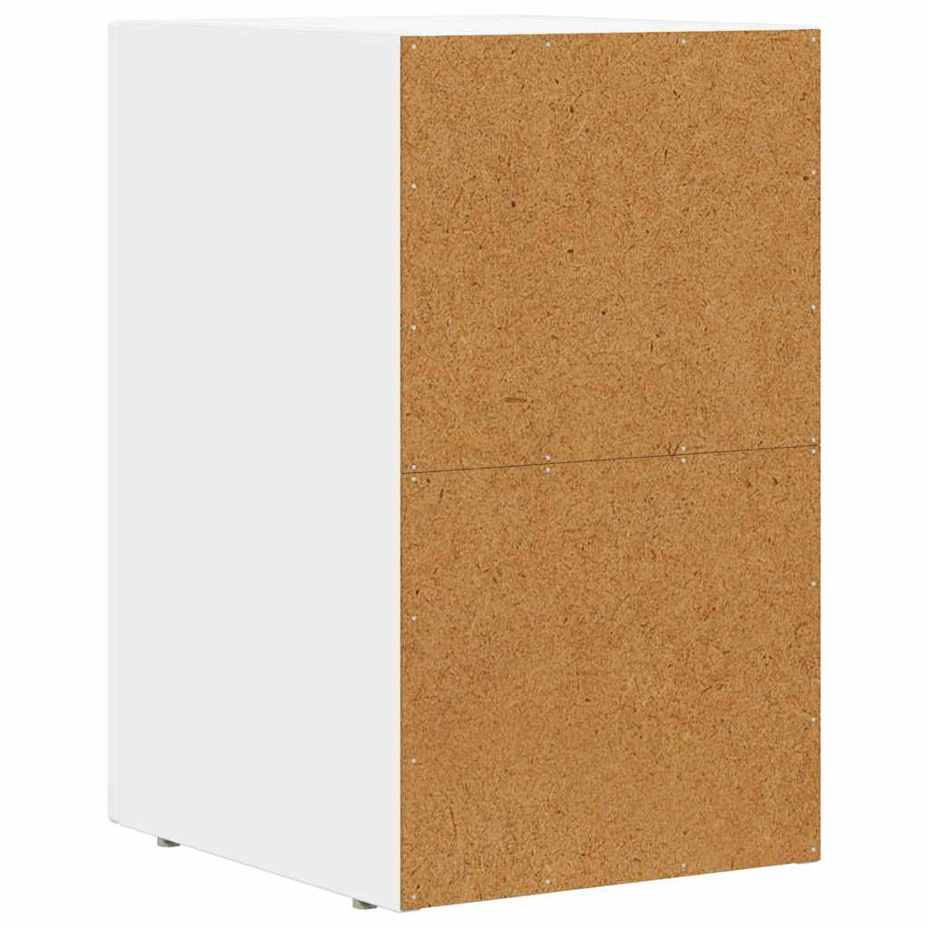 Nachttisch ELST Weiß 29,5 x 33,5 x 50 cm Holzwerkstoff
