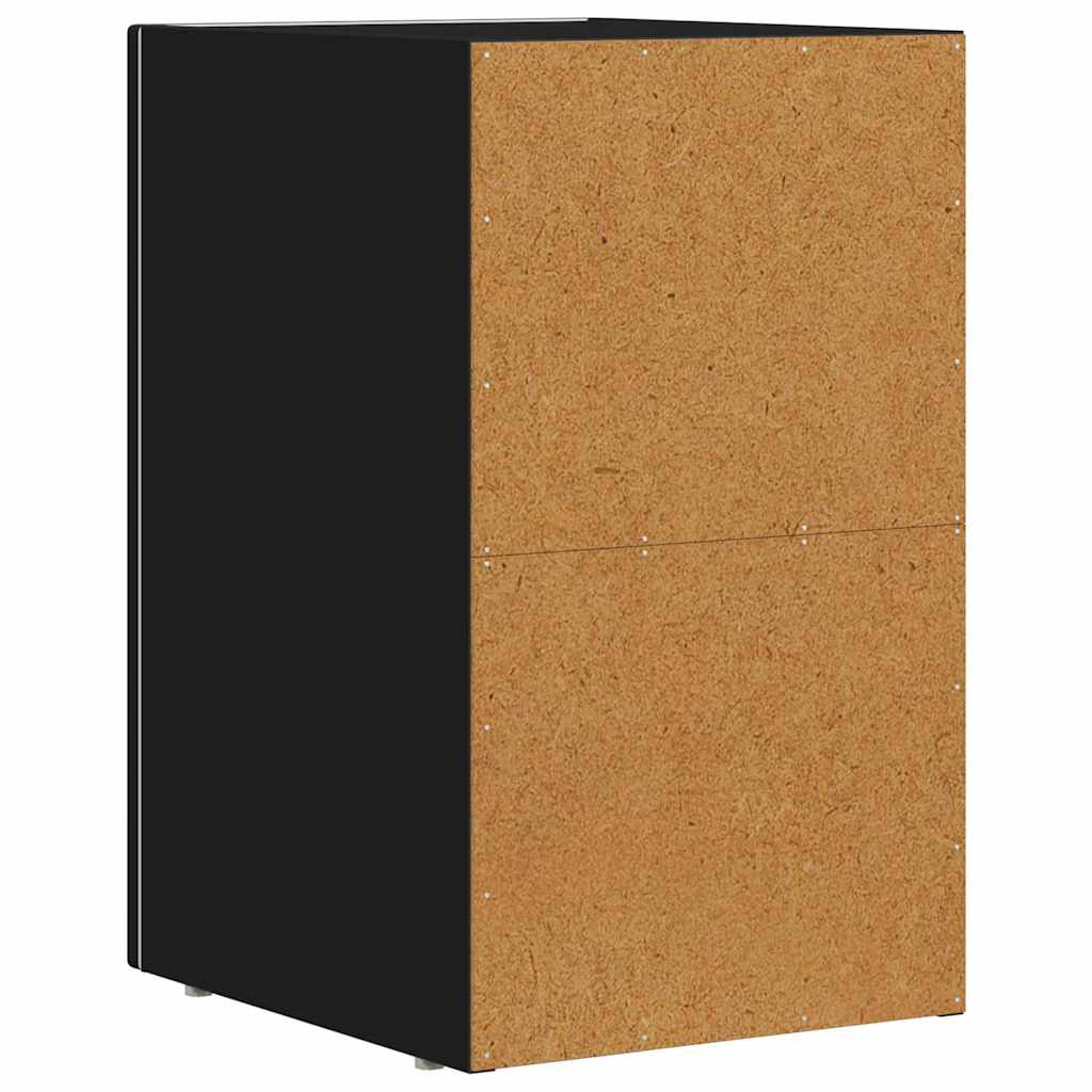 Nachttisch ELST Schwarz 29,5 x 33,5 x 50 cm Holzwerkstoff