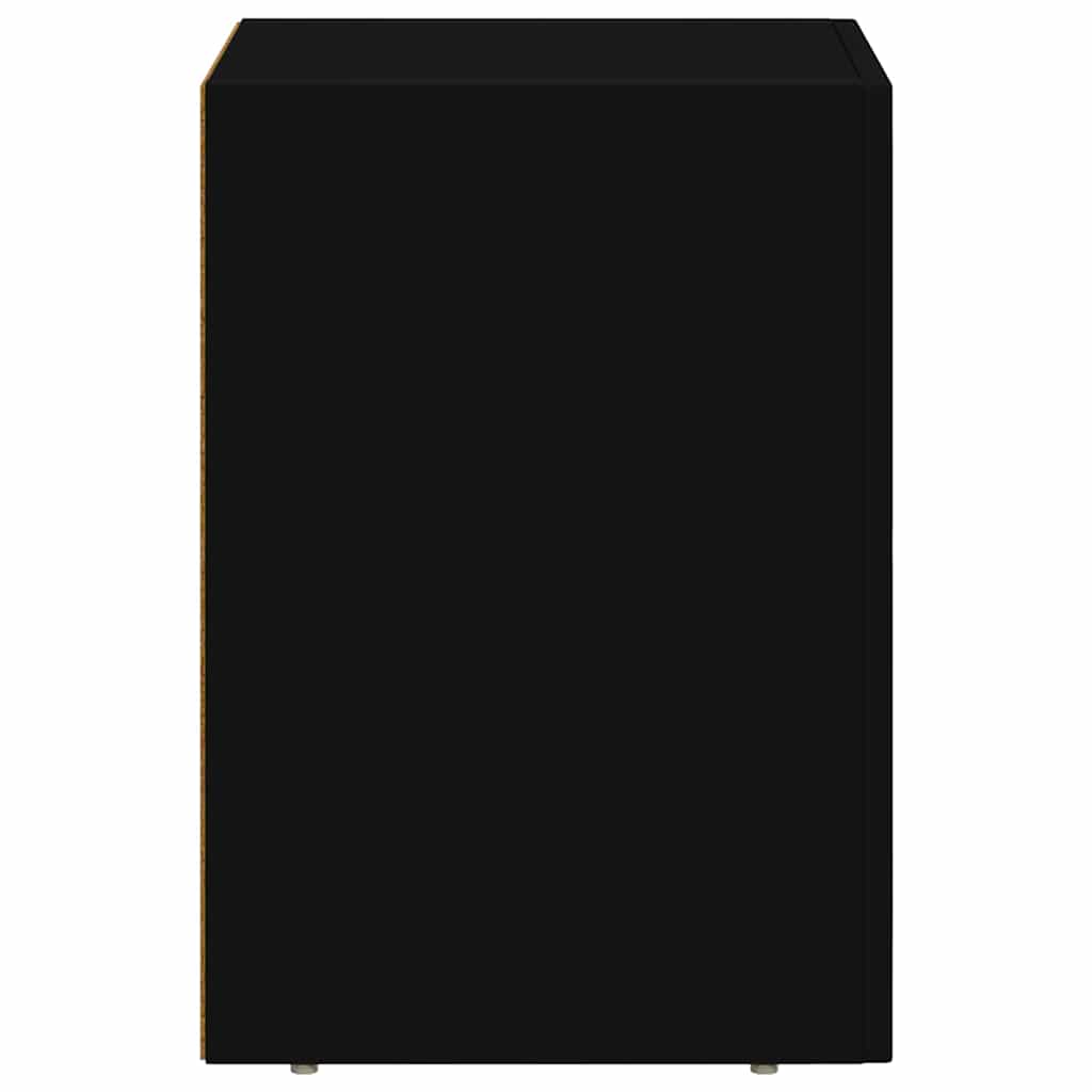 Nachttisch ELST Schwarz 29,5 x 33,5 x 50 cm Holzwerkstoff