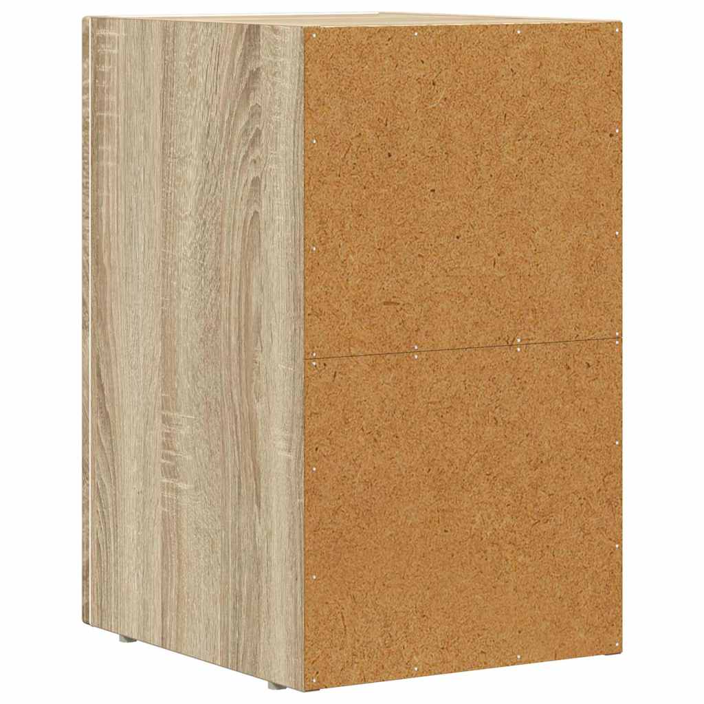 Nachttisch ELST Sonoma-Eiche 29,5 x 33,5 x 50 cm Holzwerkstoff