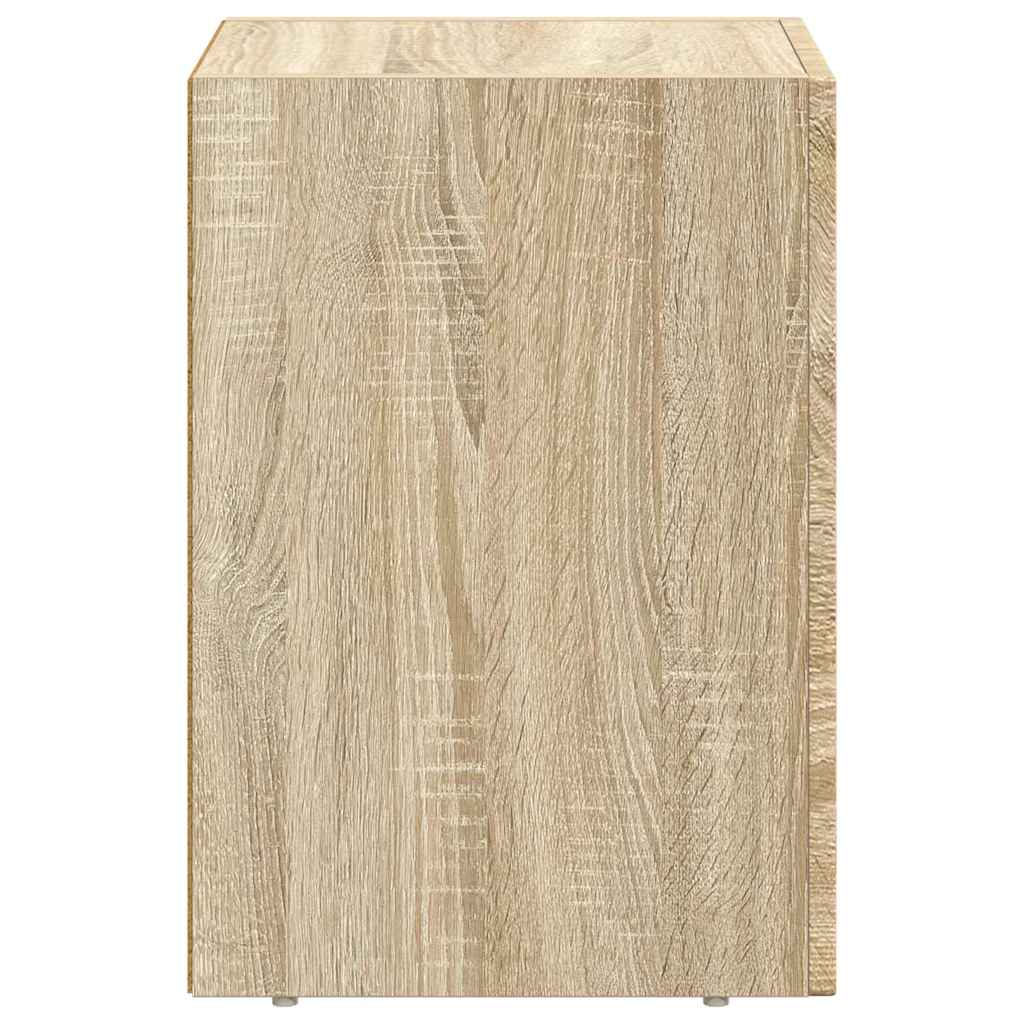 Nachttisch ELST Sonoma-Eiche 29,5 x 33,5 x 50 cm Holzwerkstoff