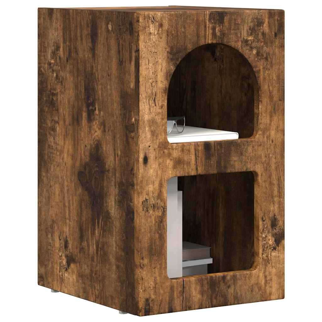 Nachttisch ELST Geräucherte Eiche 29,5 x 33,5 x 50 cm
