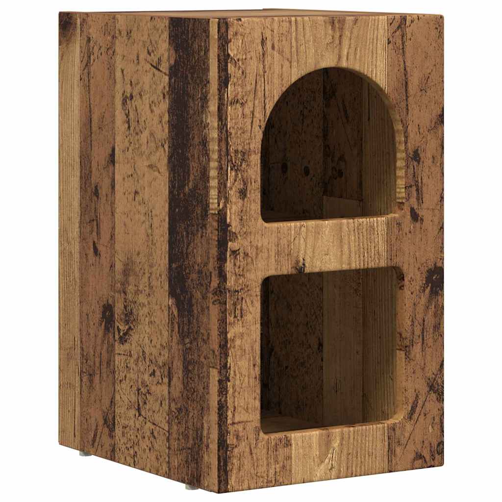 Nachttisch ELST Altholz 29,5 x 33,5 x 50 cm Holzwerkstoff