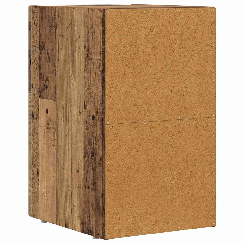 Nachttisch ELST Altholz 29,5 x 33,5 x 50 cm Holzwerkstoff