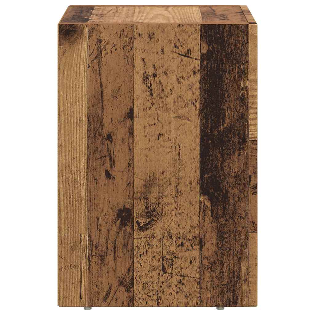 Nachttisch ELST Altholz 29,5 x 33,5 x 50 cm Holzwerkstoff