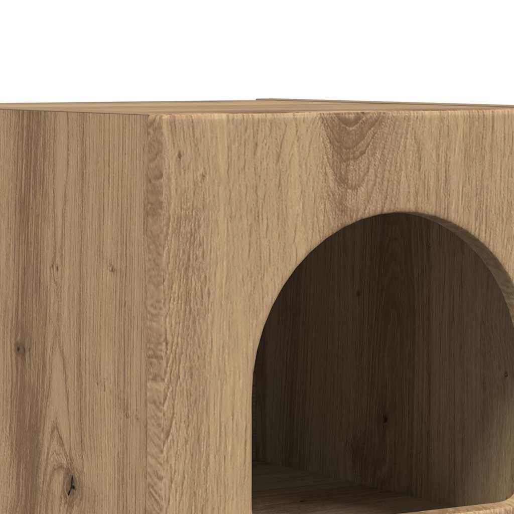 Nachttisch ELST Artisan-Eiche 29,5 x 33,5 x 50 cm Holzwerkstoff