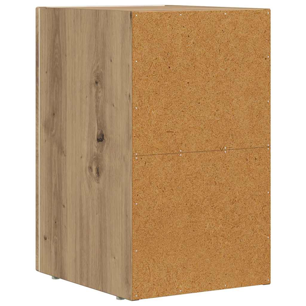 Nachttisch ELST 2 Stk. Artisan-Eiche 29,5 x 33,5 x 50 cm