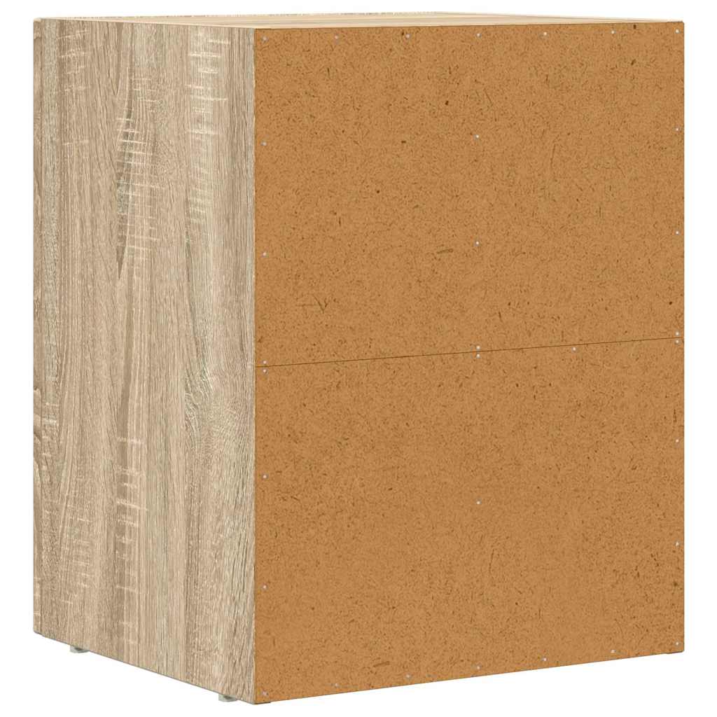 Nachttisch ELST 2 Stk. Sonoma-Eiche 40 x 35 x 50 cm
