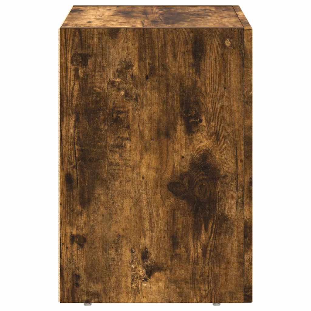 Nachttisch ELST Geräucherte Eiche 40 x 35 x 50 cm Holzwerkstoff