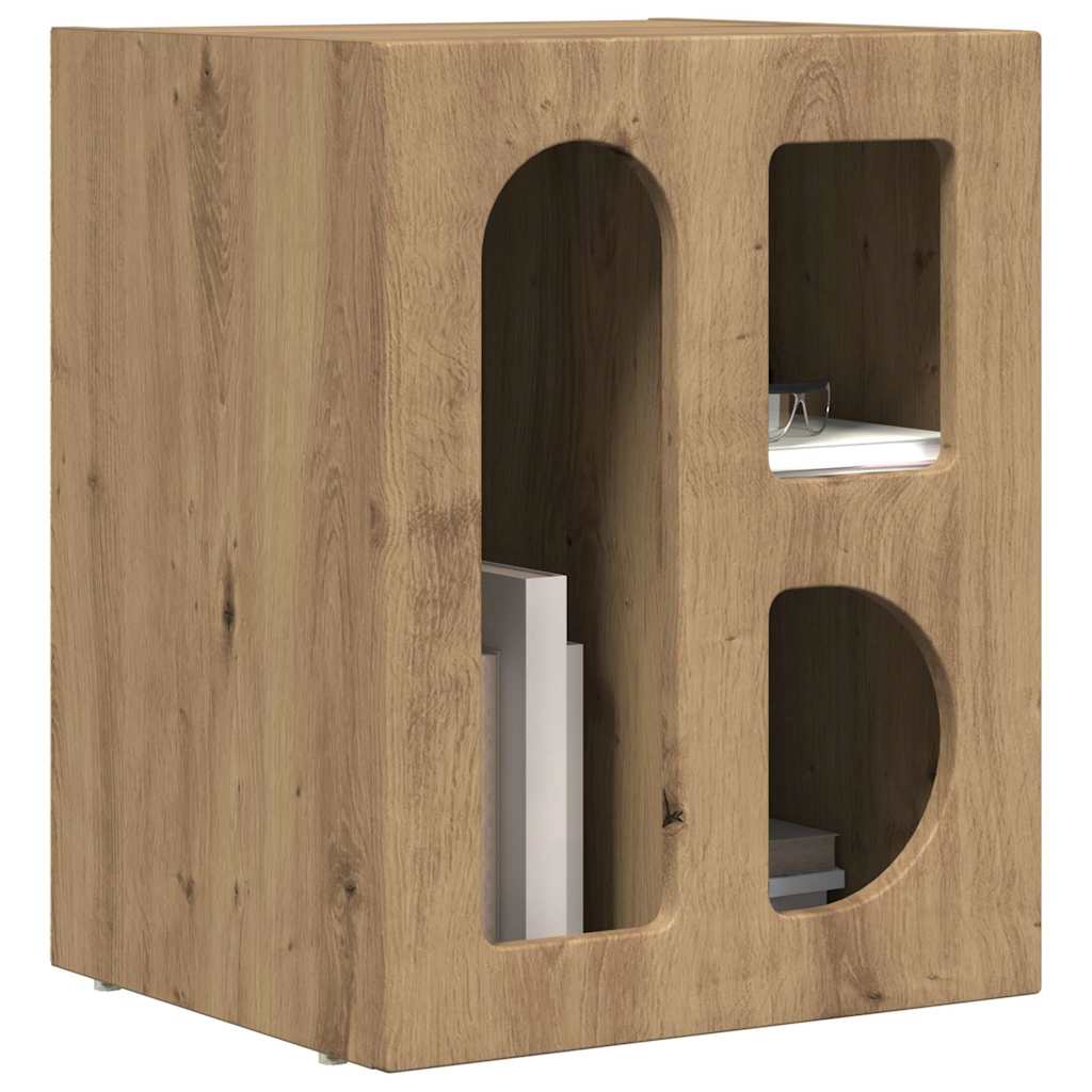 Nachttisch ELST Artisan-Eiche 40 x 35 x 50 cm Holzwerkstoff