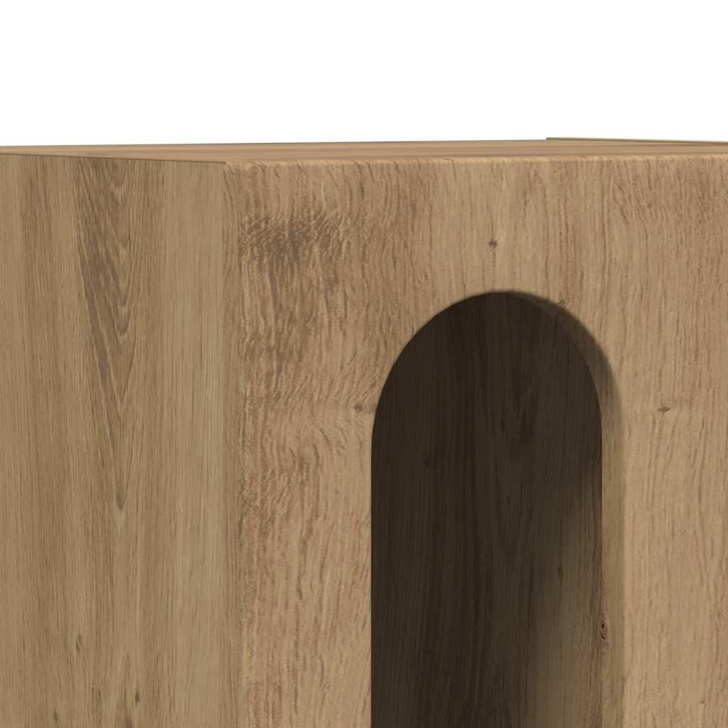 Nachttisch ELST 2 Stk. Artisan-Eiche 40 x 35 x 50 cm