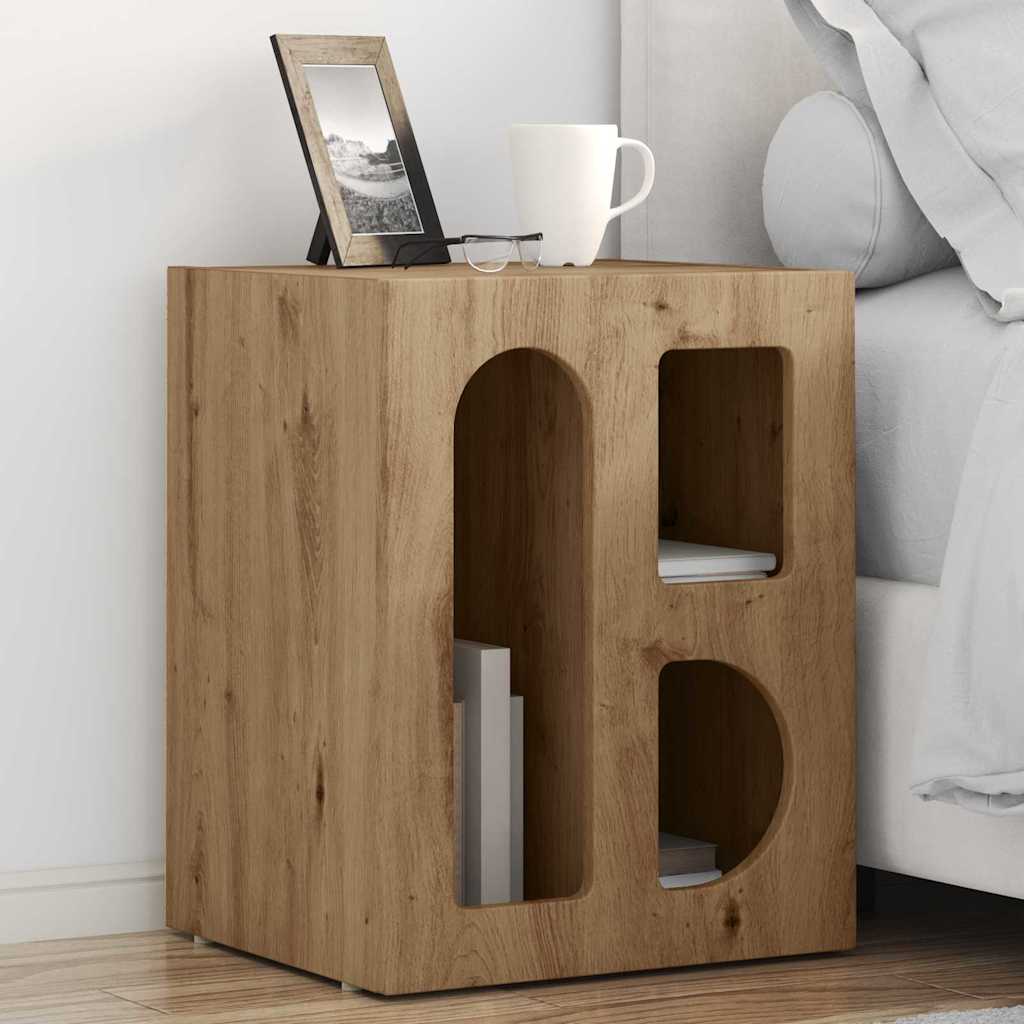 Nachttisch ELST 2 Stk. Artisan-Eiche 40 x 35 x 50 cm
