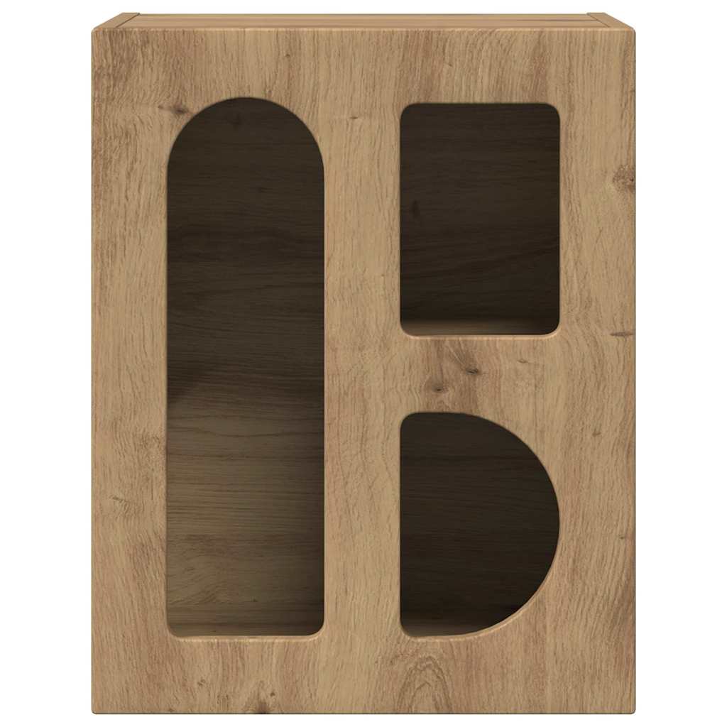 Nachttisch ELST 2 Stk. Artisan-Eiche 40 x 35 x 50 cm