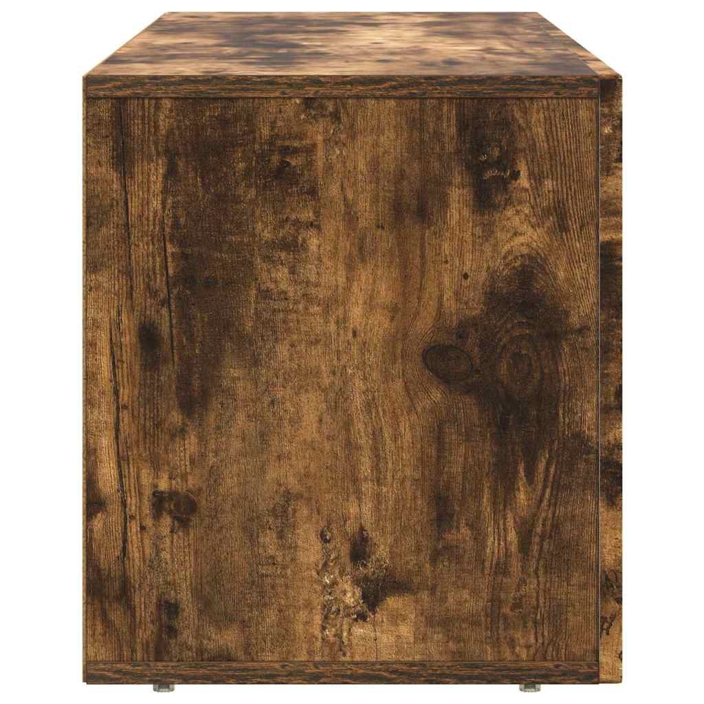 TV-Schränk ELST 100 x 35 x 40 cm Geräucherte Eiche