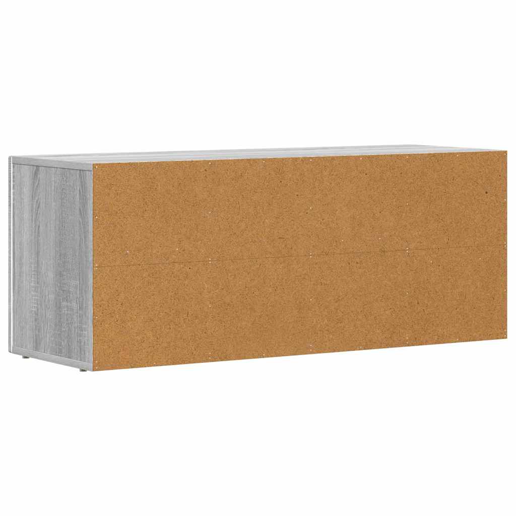 TV-Schränk ELST 100 x 35 x 40 cm Graues Sonoma Holzwerkstoff