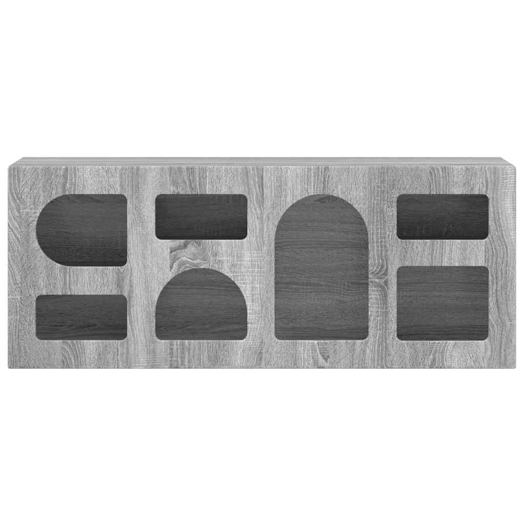 TV-Schränk ELST 100 x 35 x 40 cm Graues Sonoma Holzwerkstoff