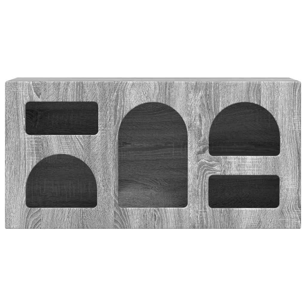TV-Schränk ELST 80 x 35 x 40 cm Graues Sonoma Holzwerkstoff