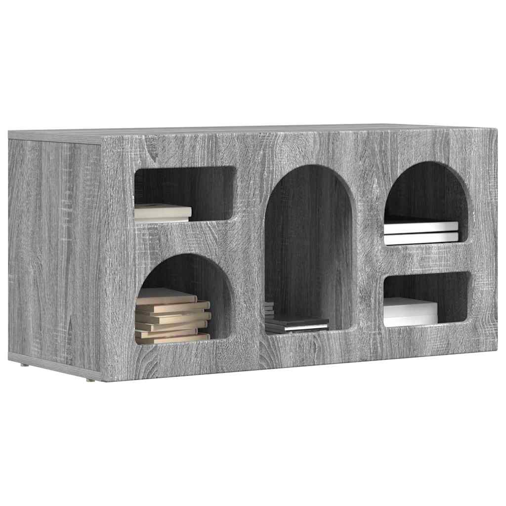 TV-Schränk ELST 80 x 35 x 40 cm Graues Sonoma Holzwerkstoff