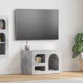 TV-Schränk ELST 60 x 35 x 40 cm Beton Grau Holzwerkstoff