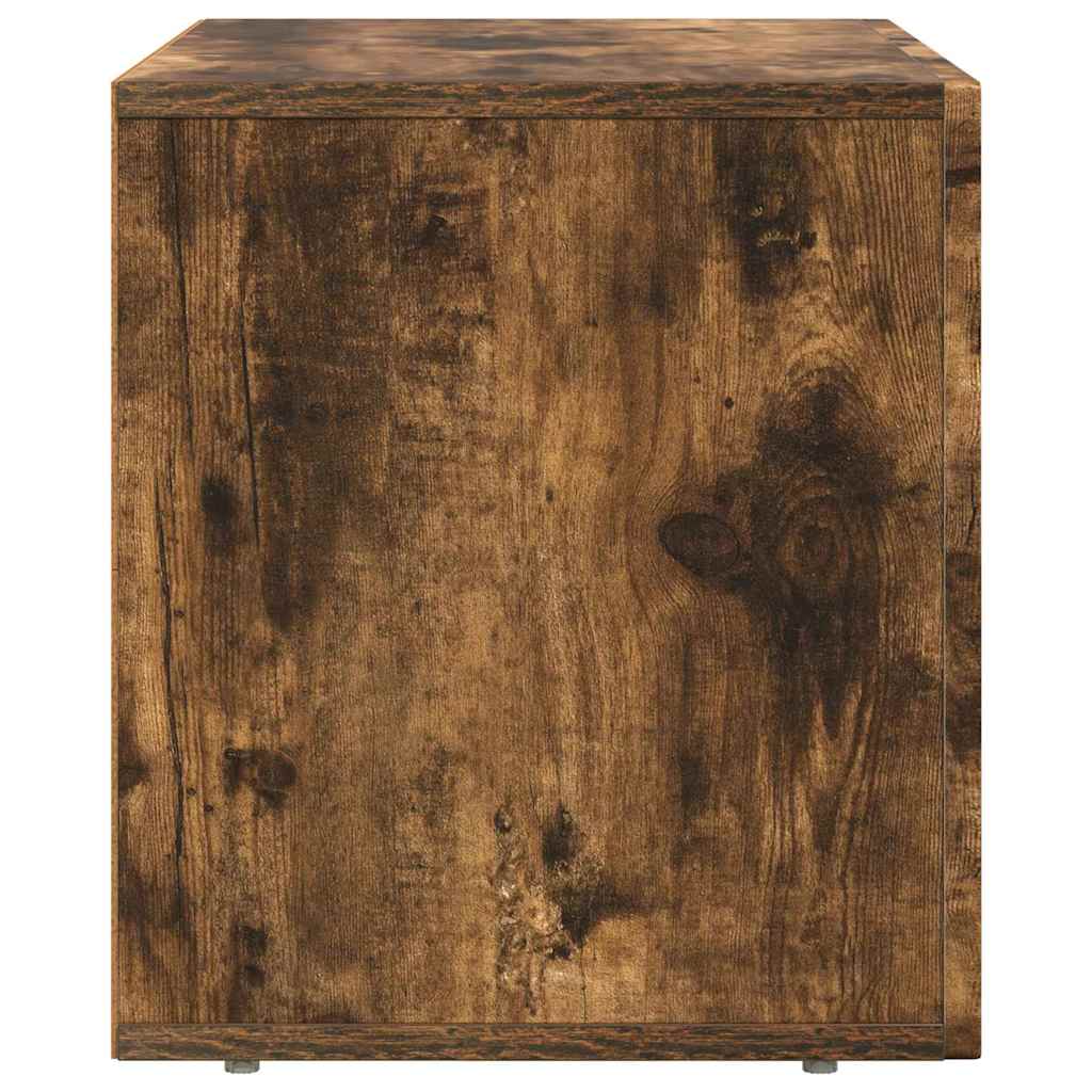 TV-Schränk ELST 60 x 35 x 40 cm Geräucherte Eiche Holzwerkstoff