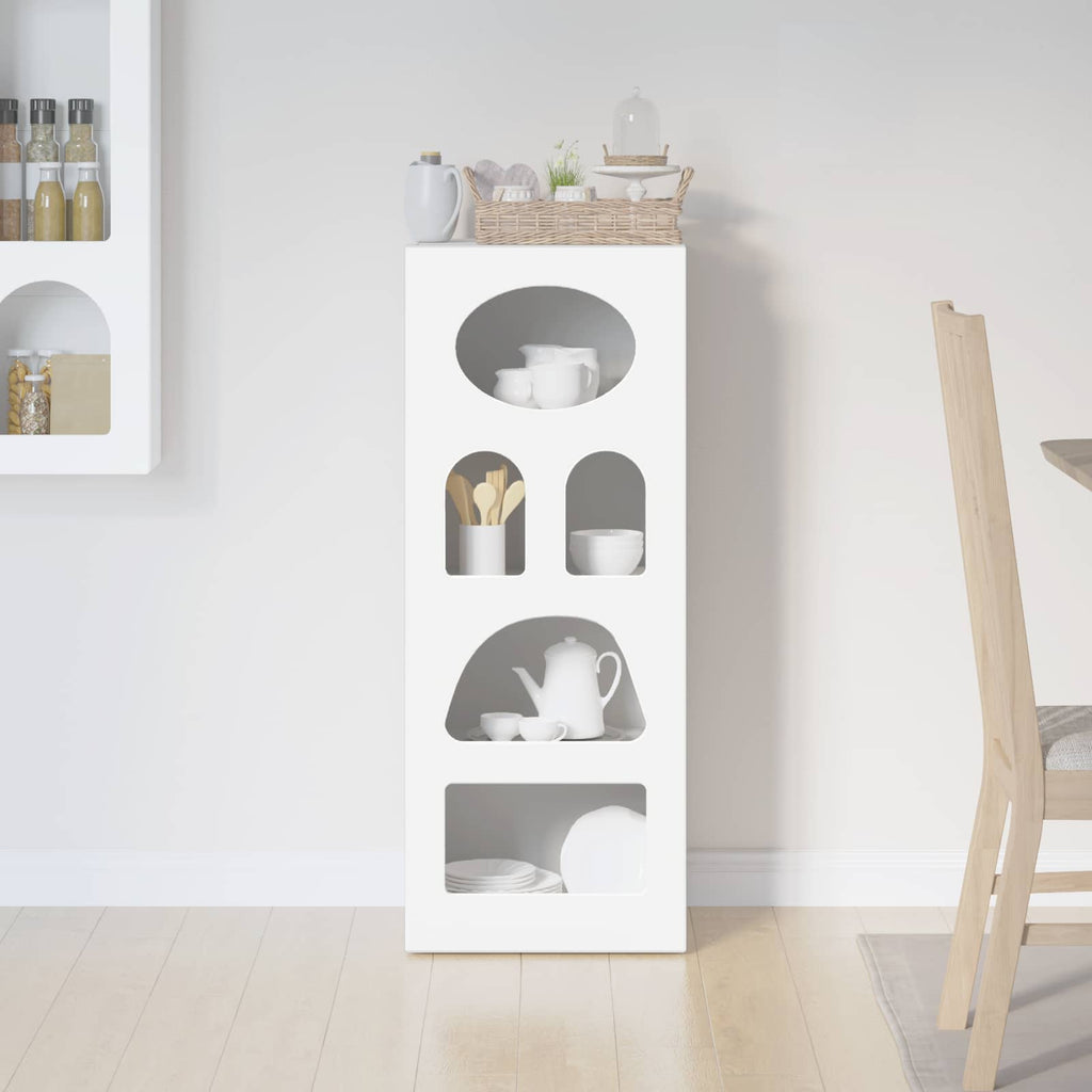 Sideboard Weiß 40 x 35 x 100,5 cm Holzwerkstoff