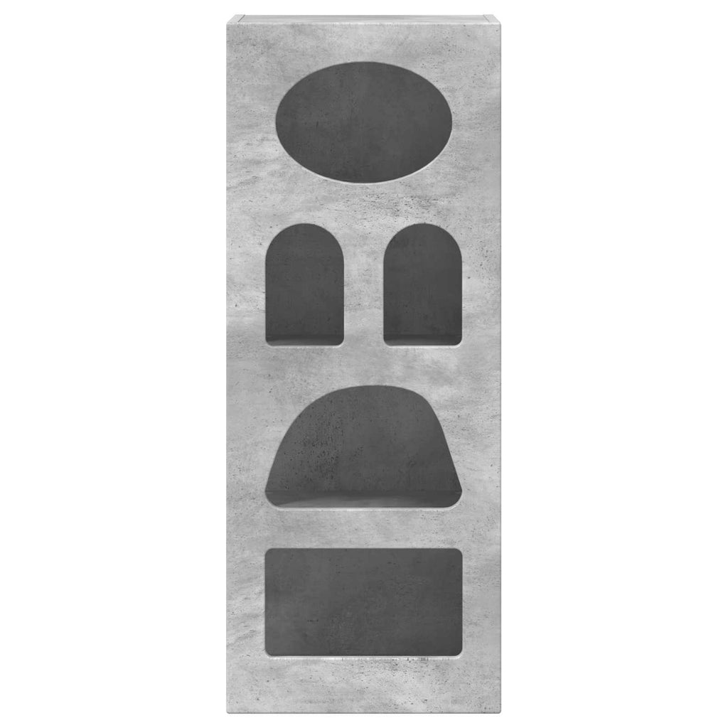 Sideboard Beton Grau 40 x 35 x 100,5 cm Holzwerkstoff