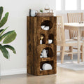 Sideboard Geräucherte Eiche 40 x 35 x 100,5 cm Holzwerkstoff