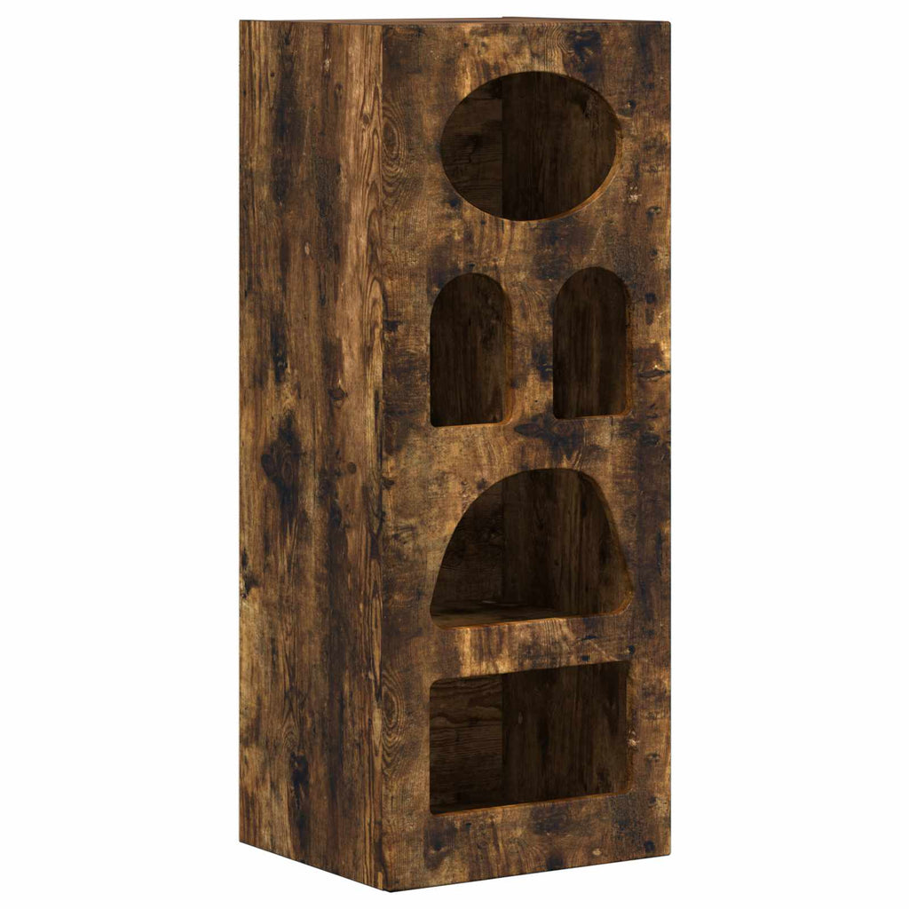 Sideboard Geräucherte Eiche 40 x 35 x 100,5 cm Holzwerkstoff