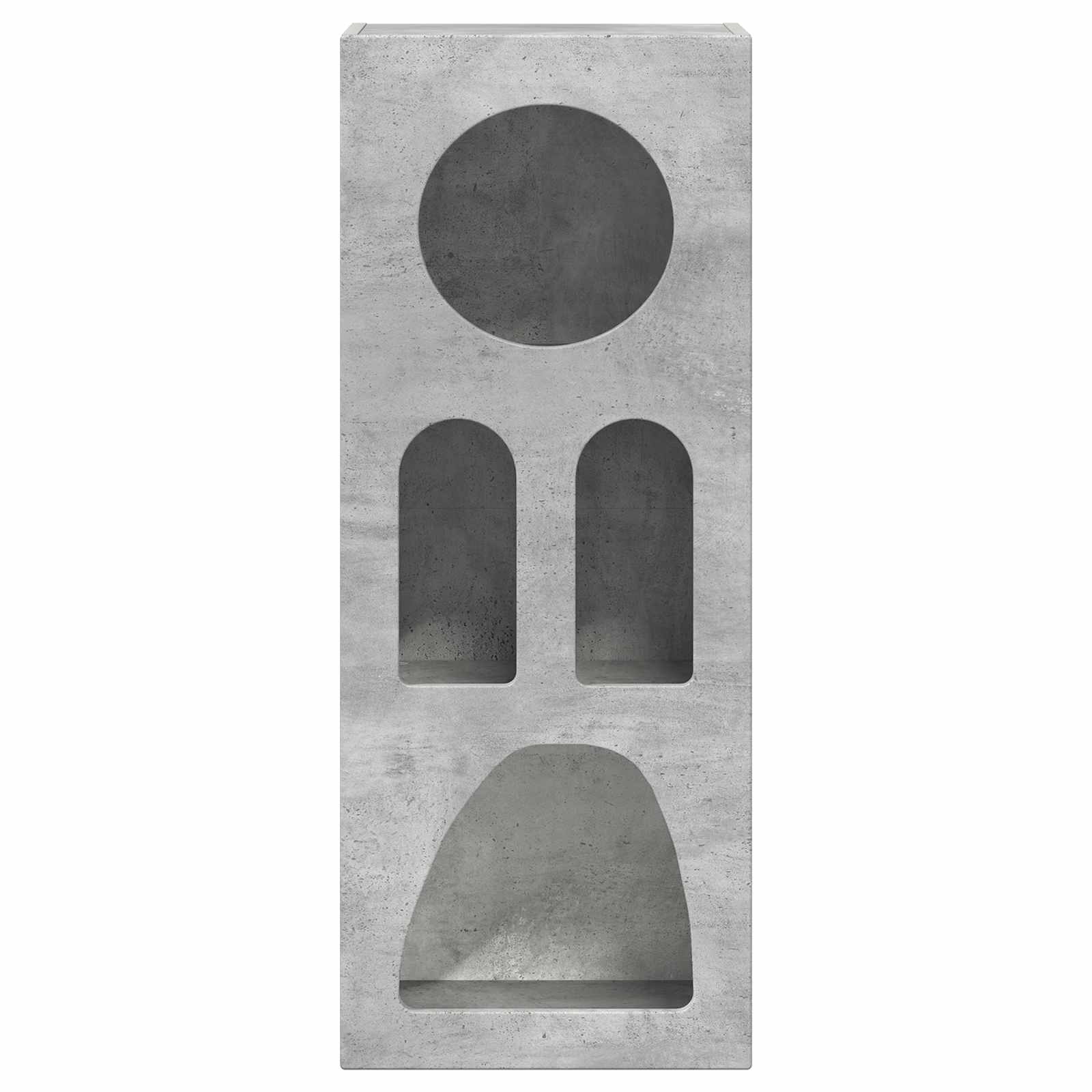 Sideboard Beton Grau 40 x 35 x 100,5 cm Holzwerkstoff