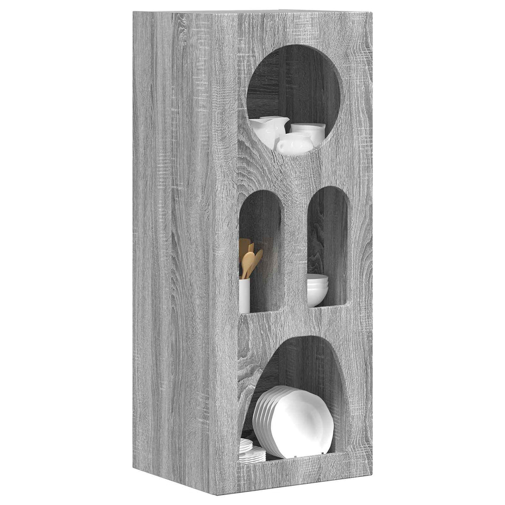 Sideboard Graues Sonoma 40 x 35 x 100,5 cm Holzwerkstoff