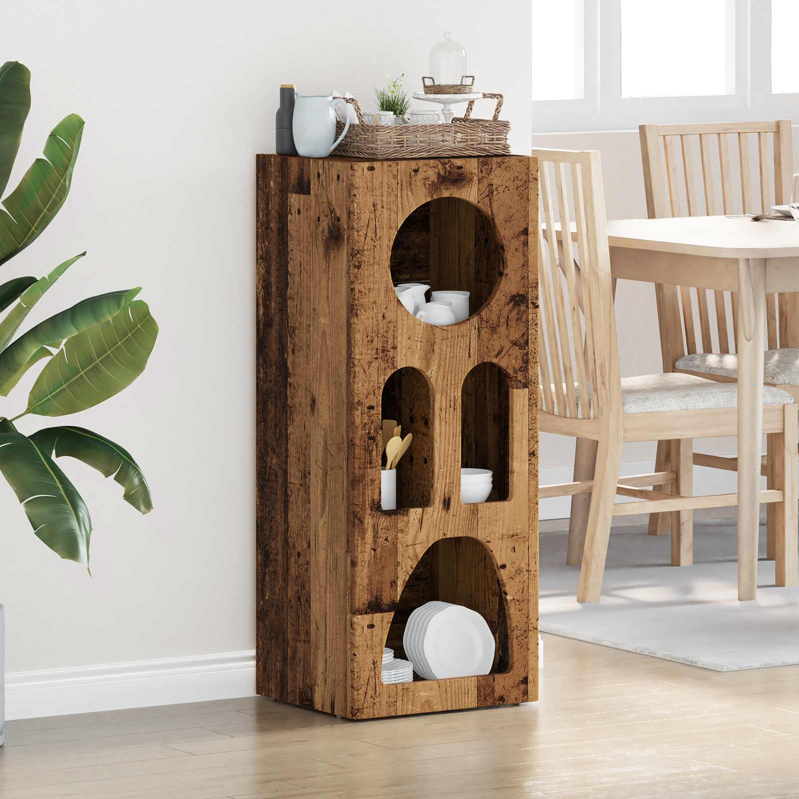 Sideboard Altholz 40 x 35 x 100,5 cm Holzwerkstoff