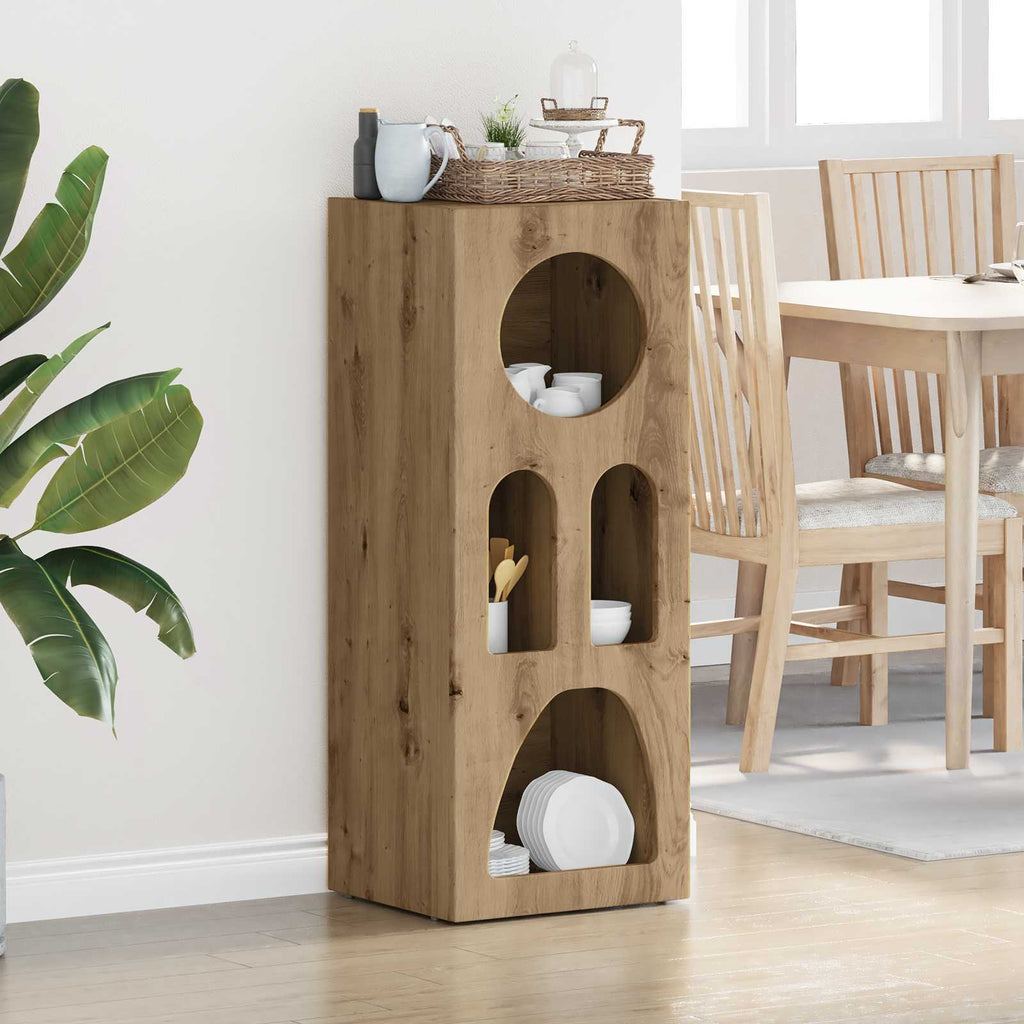 Sideboard Artisan-Eiche 40 x 35 x 100,5 cm Holzwerkstoff