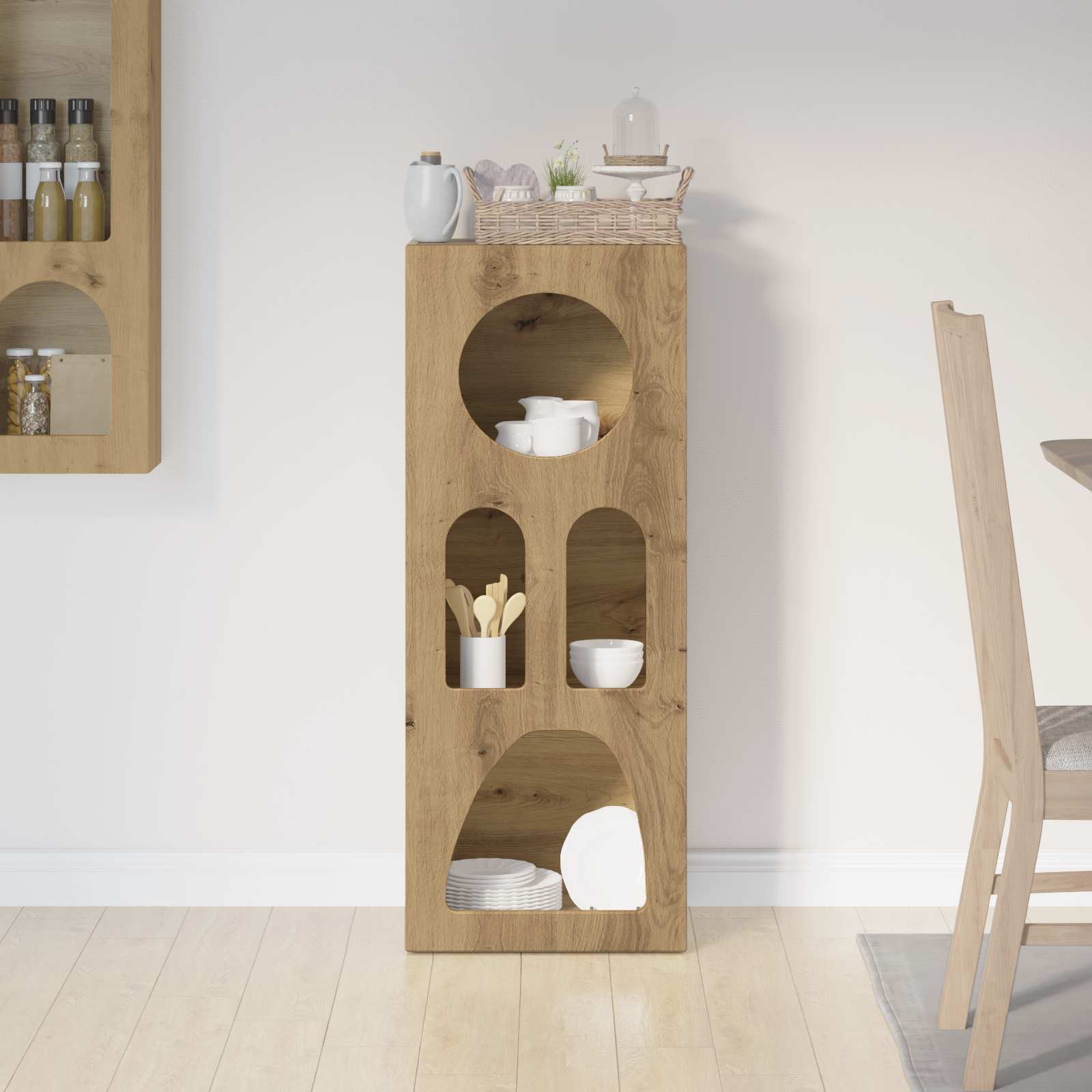 Sideboard Artisan-Eiche 40 x 35 x 100,5 cm Holzwerkstoff