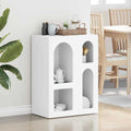 Sideboard Weiß 59 x 35 x 80,5 cm Holzwerkstoff