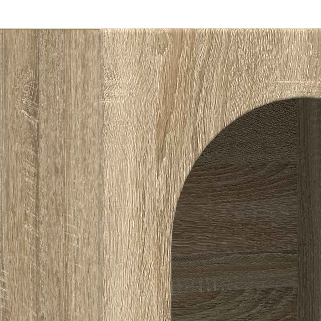 Sideboard Sonoma-Eiche 59 x 35 x 80,5 cm Holzwerkstoff